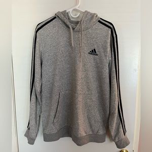 Men’s Adidas 3 stripe hoodie